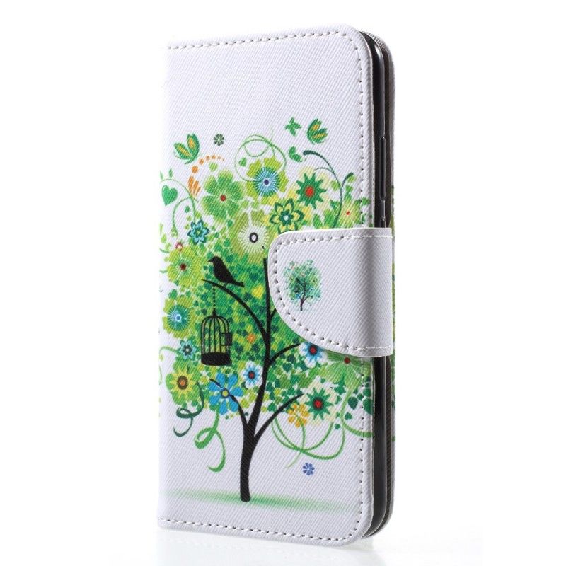 Housse Huawei P20 Lite Arbre Fleuri