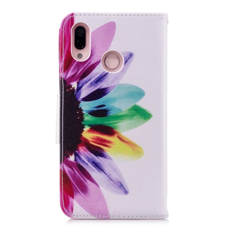 Housse Huawei P20 Lite Fleur Aquarelle