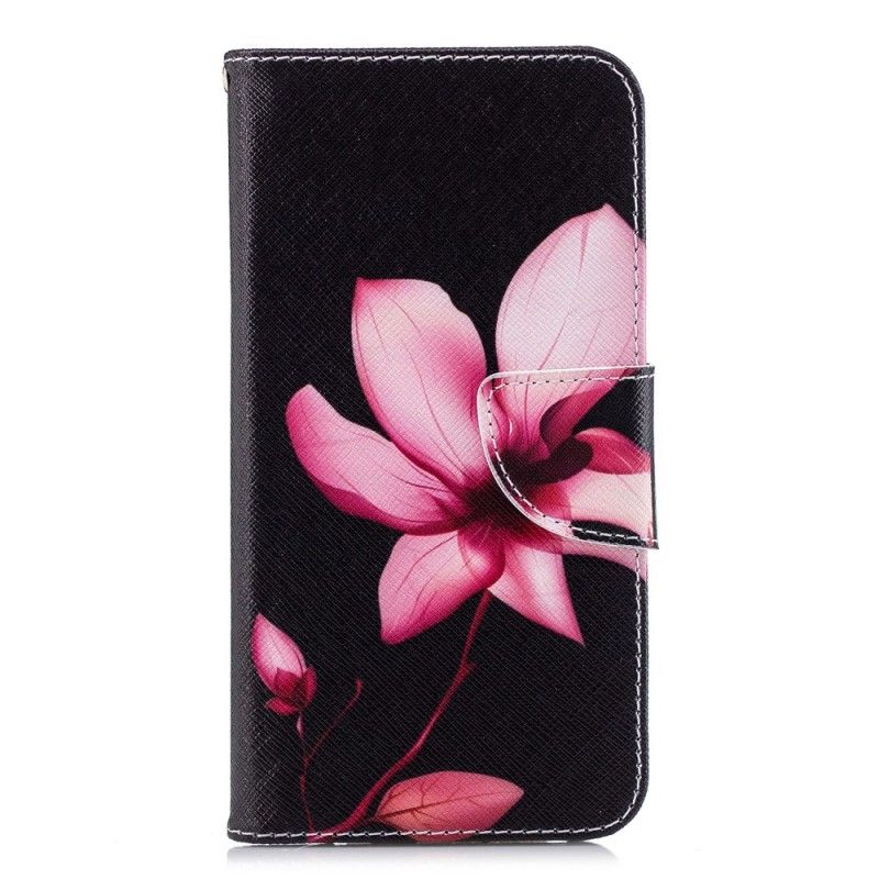 Housse Huawei P20 Lite Fleur Rose