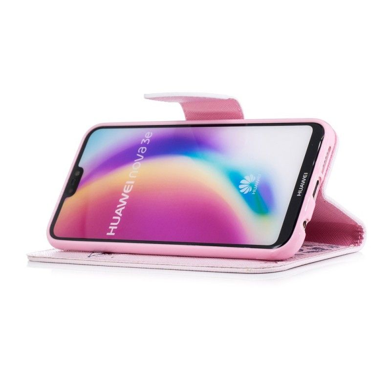 Housse Huawei P20 Lite Girafe Intello