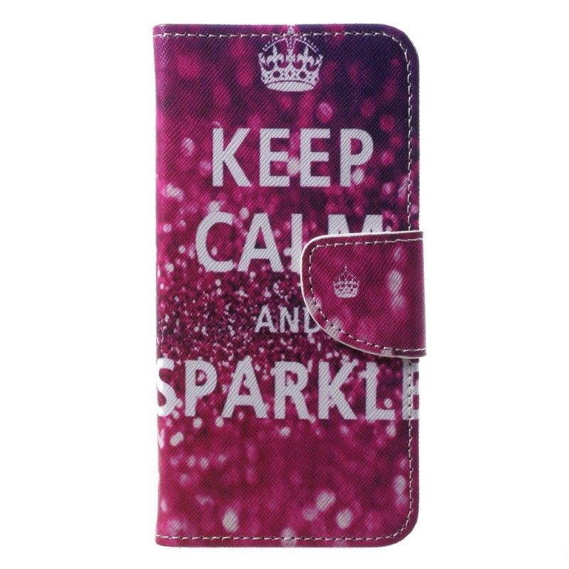 Housse Huawei P20 Lite Keep Calm And Sparkle