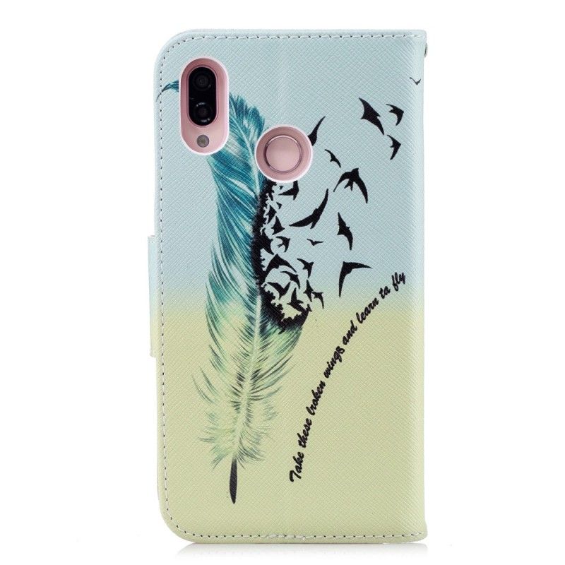 Housse Huawei P20 Lite Learn To Fly