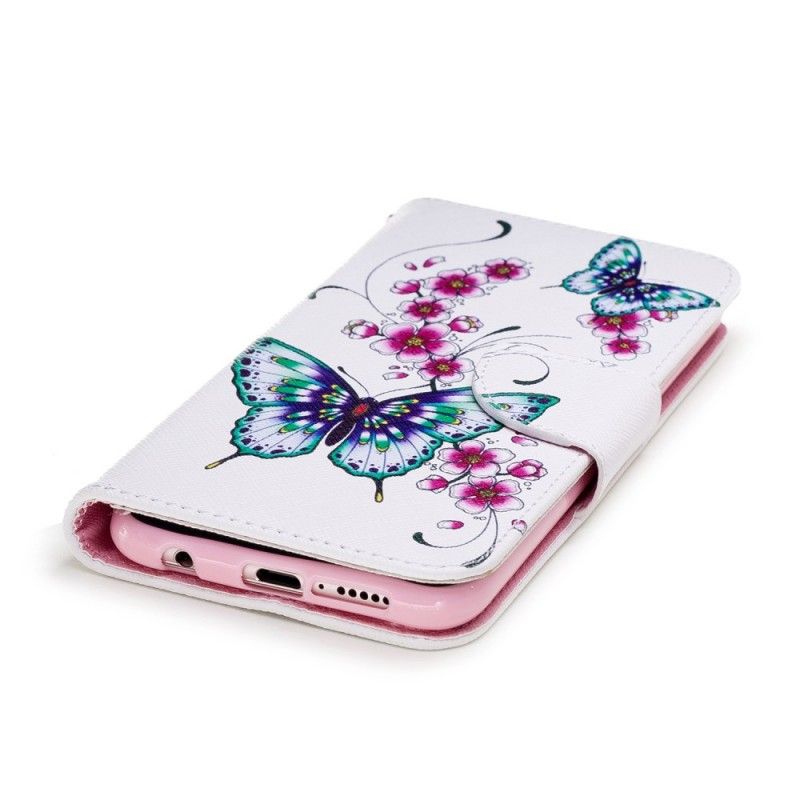 Housse Huawei P20 Lite Merveilleux Papillons