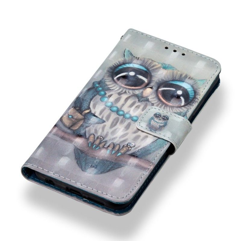 Housse Huawei P20 Lite Miss Hibou 3d