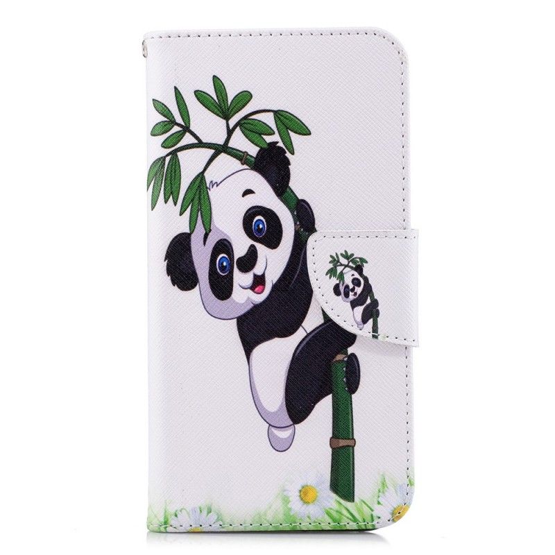Housse Huawei P20 Lite Panda Sur Le Bambou