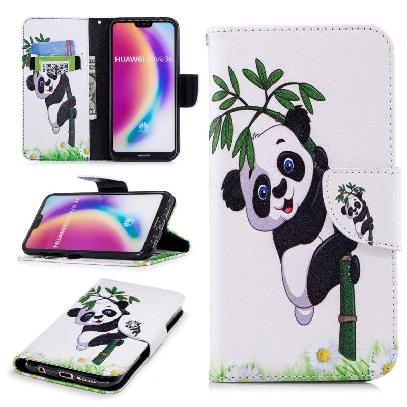 Housse Huawei P20 Lite Panda Sur Le Bambou