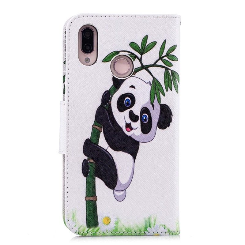 Housse Huawei P20 Lite Panda Sur Le Bambou