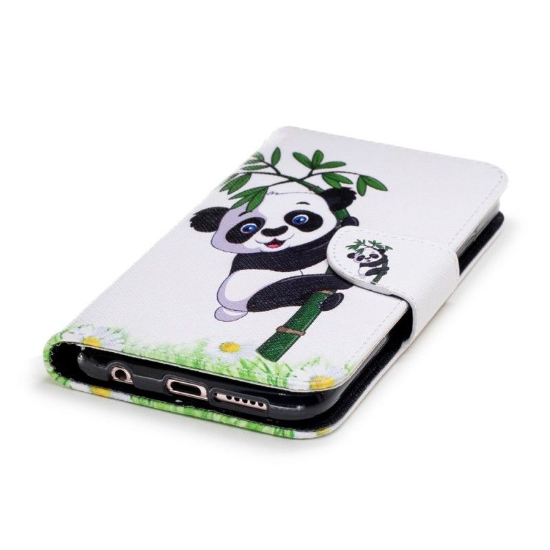 Housse Huawei P20 Lite Panda Sur Le Bambou