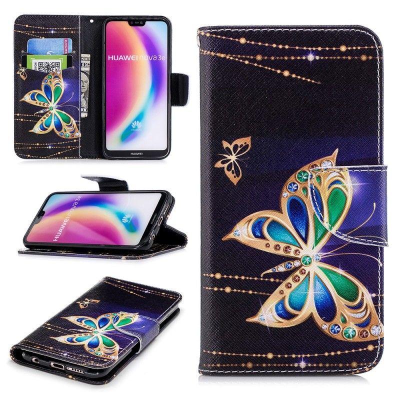 Housse Huawei P20 Lite Papillon Magique