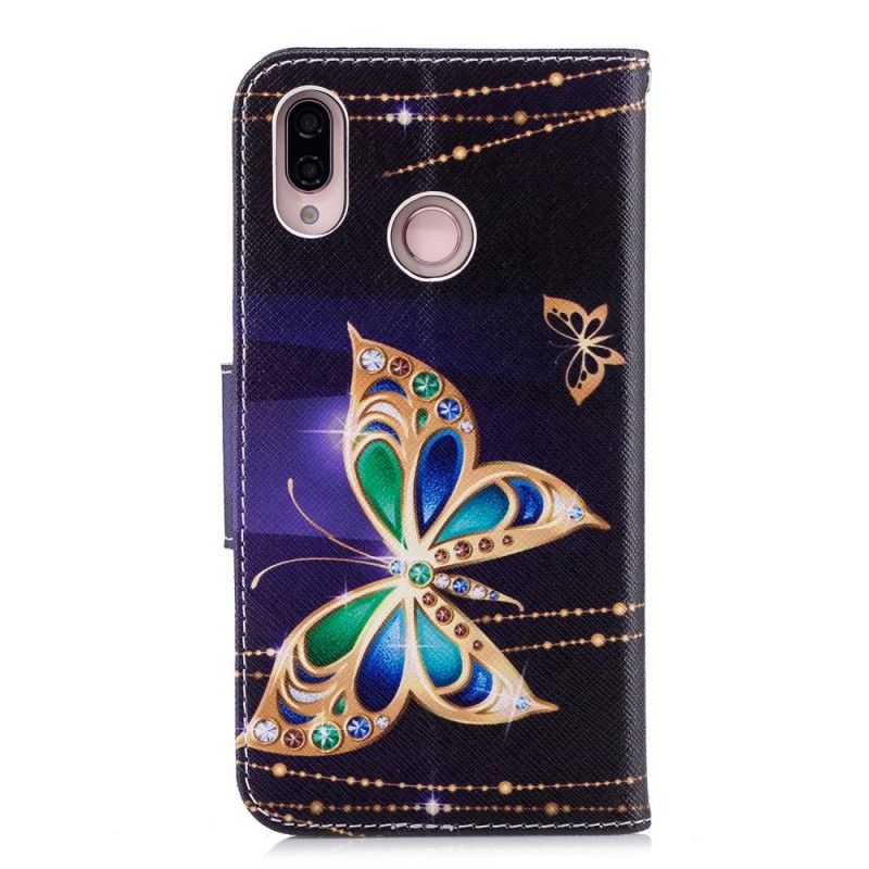 Housse Huawei P20 Lite Papillon Magique