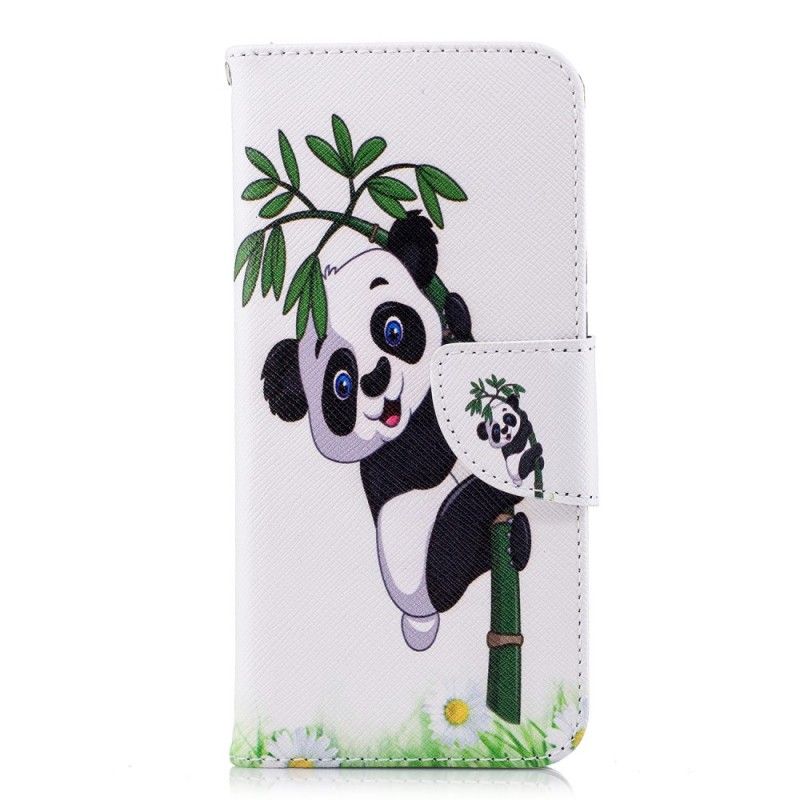 Housse Huawei P20 Panda Sur Le Bambou