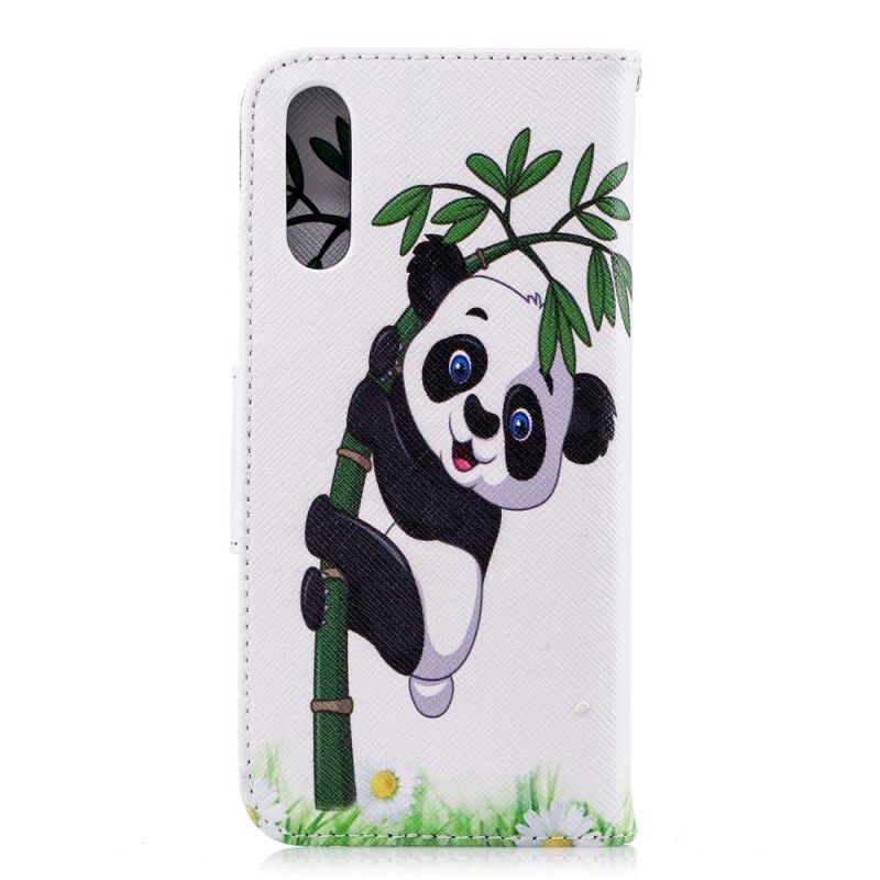 Housse Huawei P20 Panda Sur Le Bambou