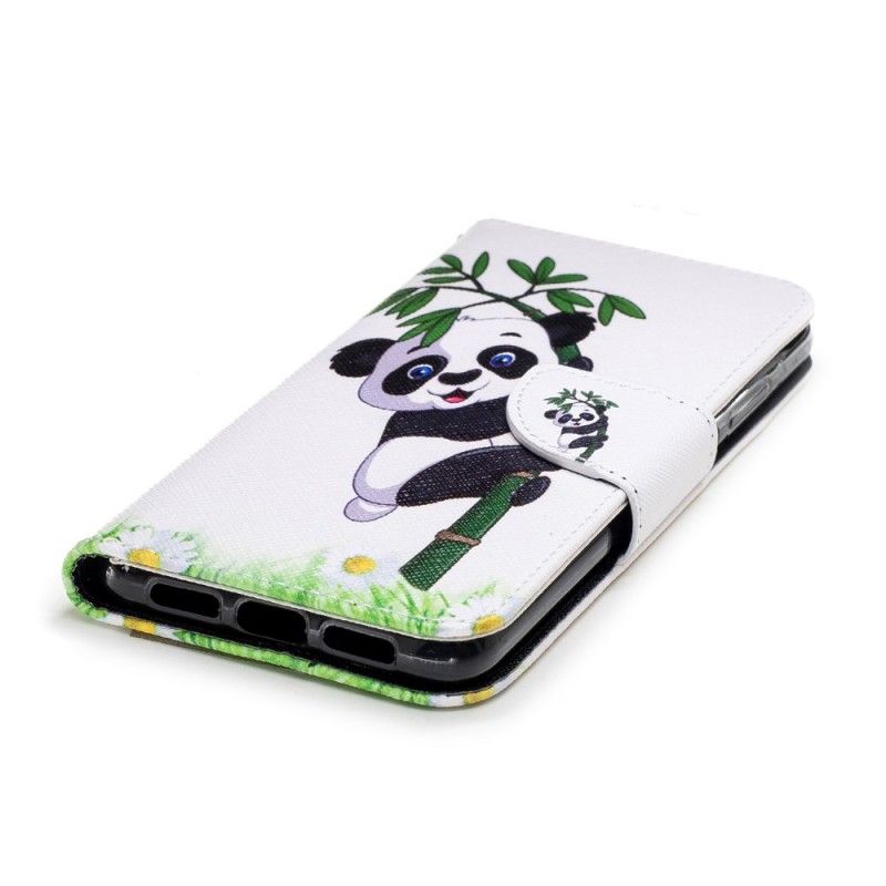 Housse Huawei P20 Panda Sur Le Bambou