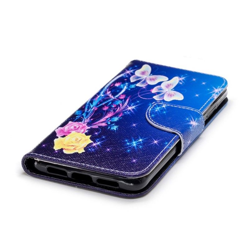 Housse Huawei P20 Papillons Dans La Nuit