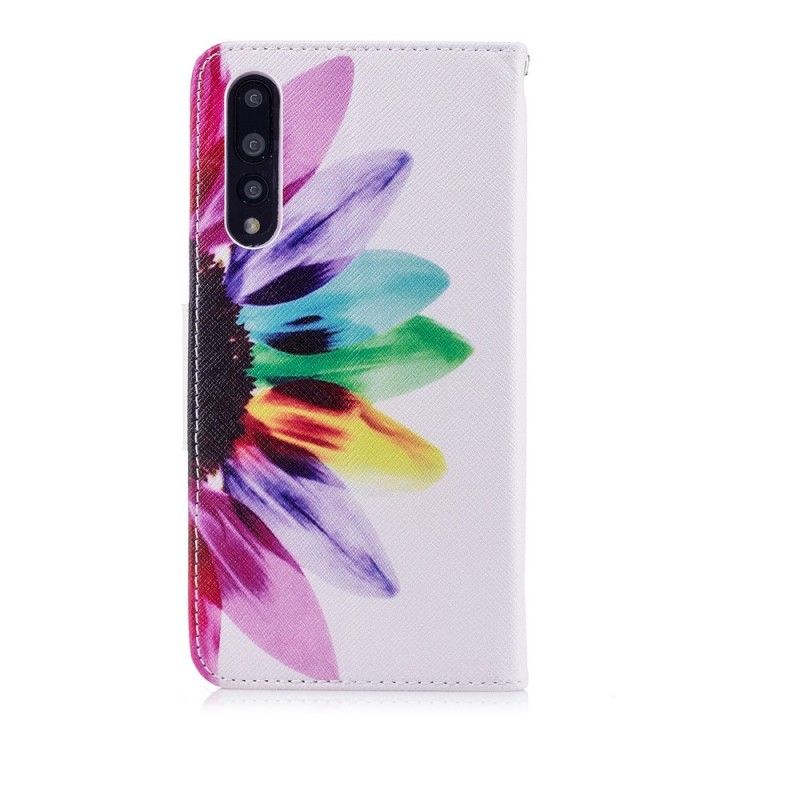 Housse Huawei P20 Pro Fleur Aquarelle