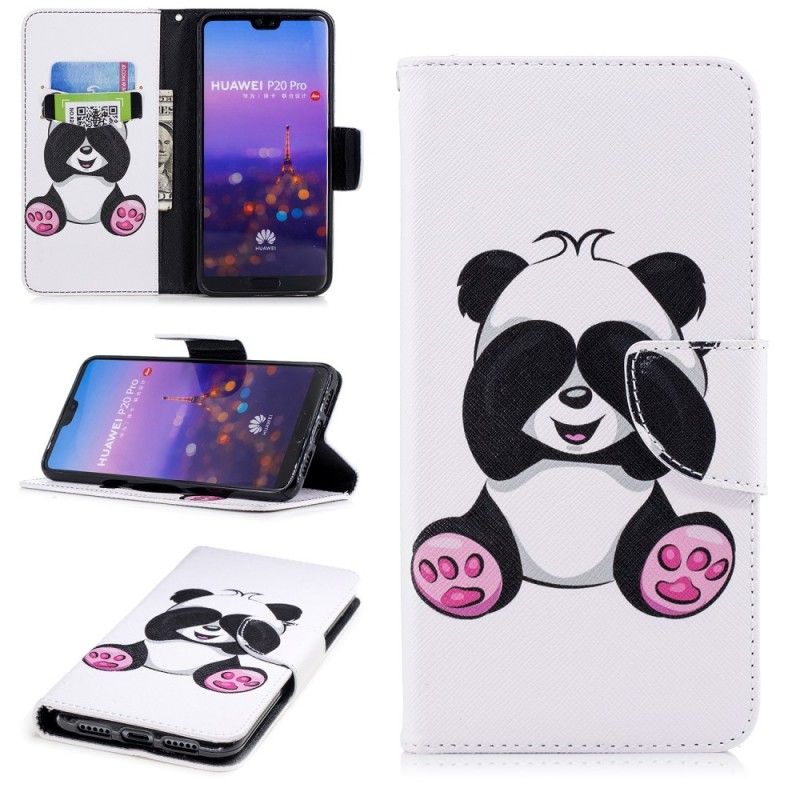 Housse Huawei P20 Pro Panda Fun