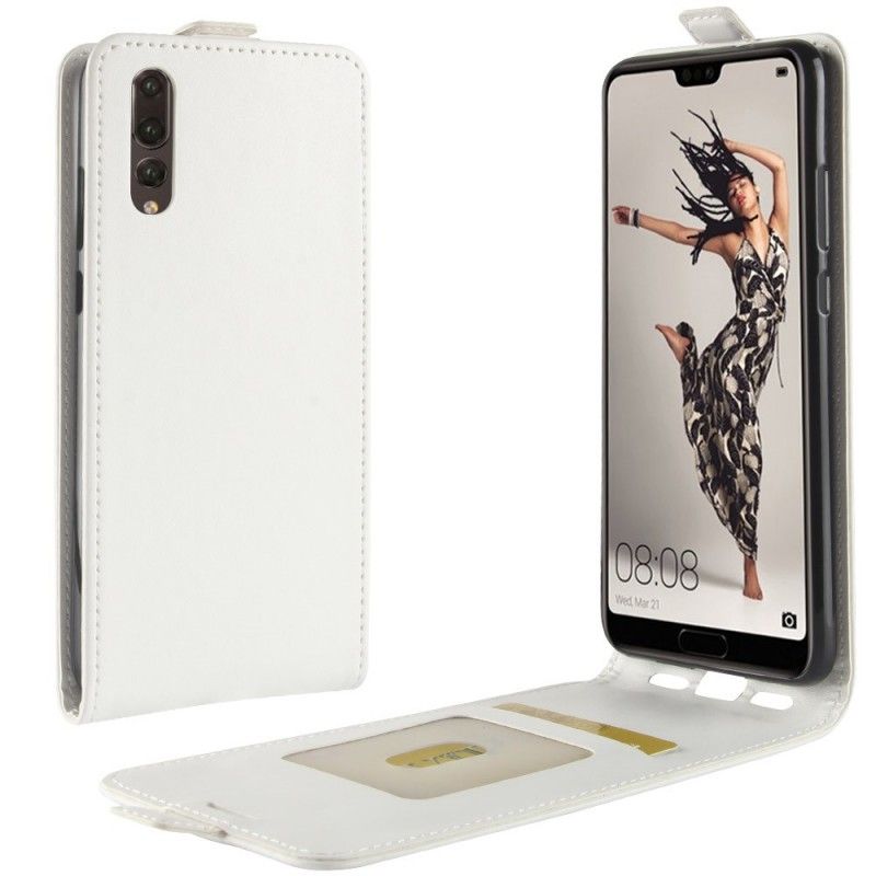 Étui Housse Huawei P20 Rabattable