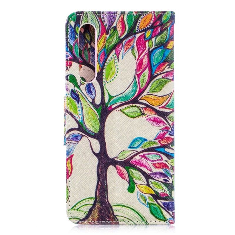 Étui Housse Huawei P30 Arbre Coloré