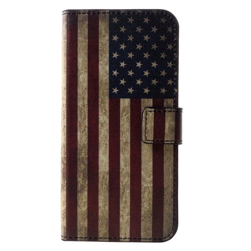 Housse Huawei P30 Drapeau Usa