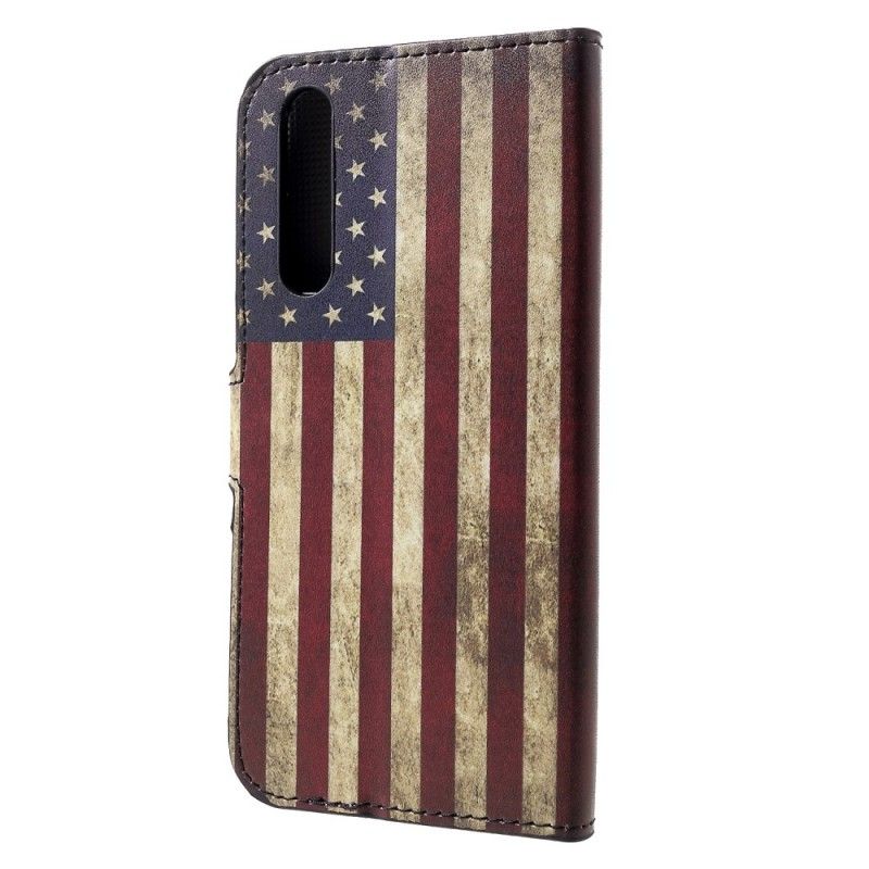 Housse Huawei P30 Drapeau Usa