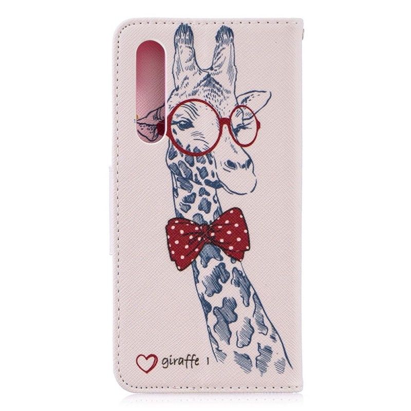 Housse Huawei P30 Girafe Intello