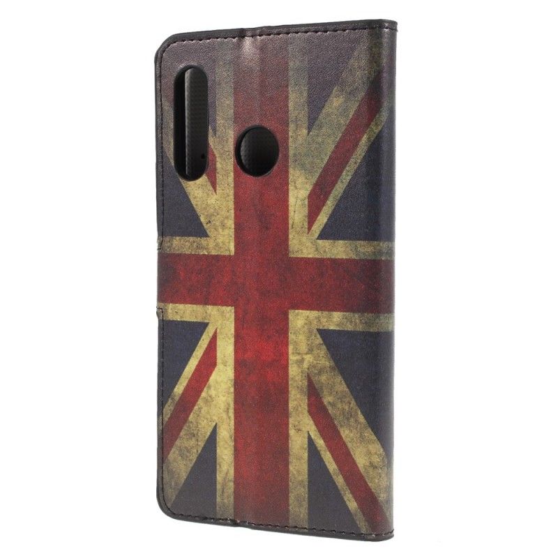 Étui Housse Huawei P30 Lite Drapeau Angleterre