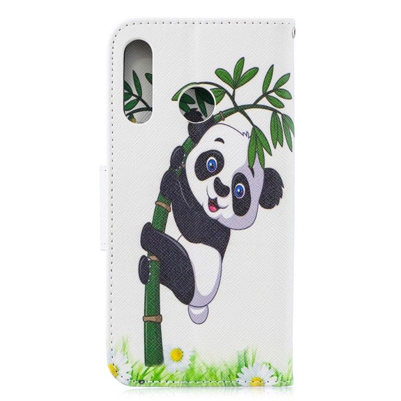 Étui Housse Huawei P30 Lite Panda Sur Le Bambou