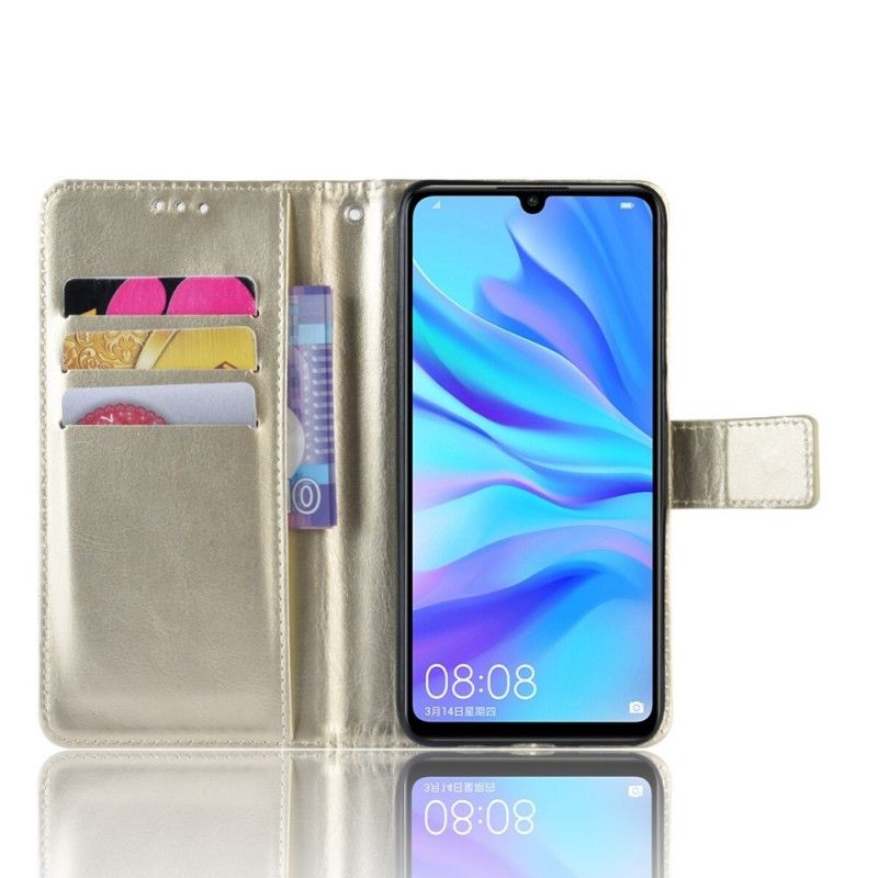 Housse Huawei P30 Lite Simili Cuir Flashy