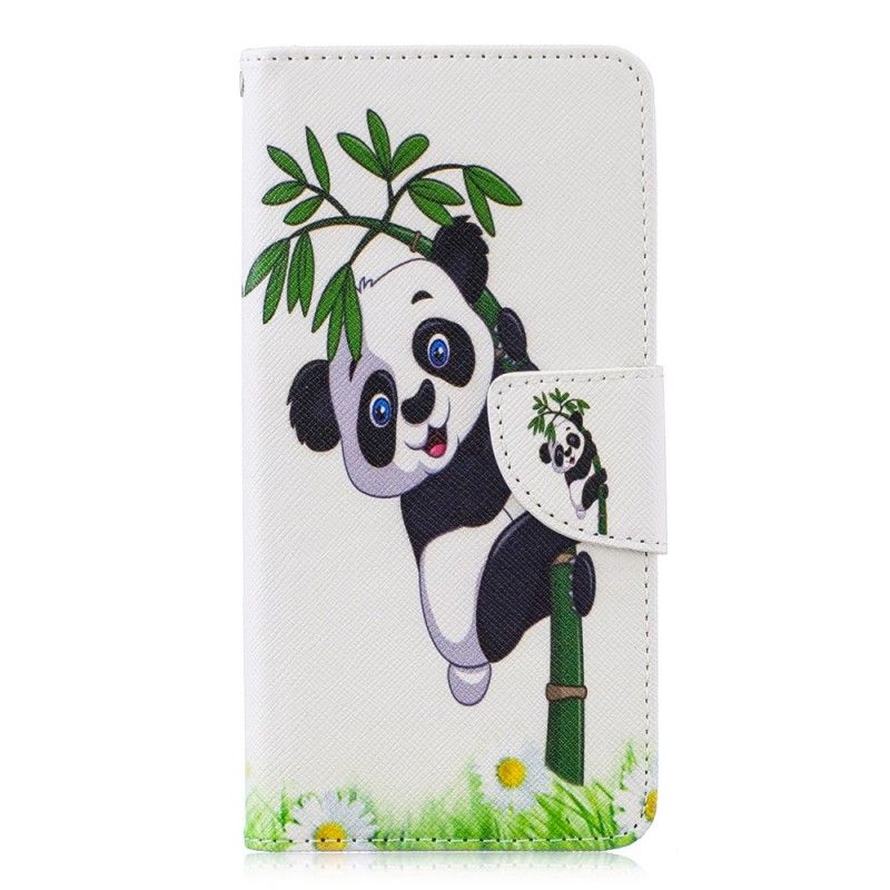 Housse Huawei P30 Panda Sur Le Bambou