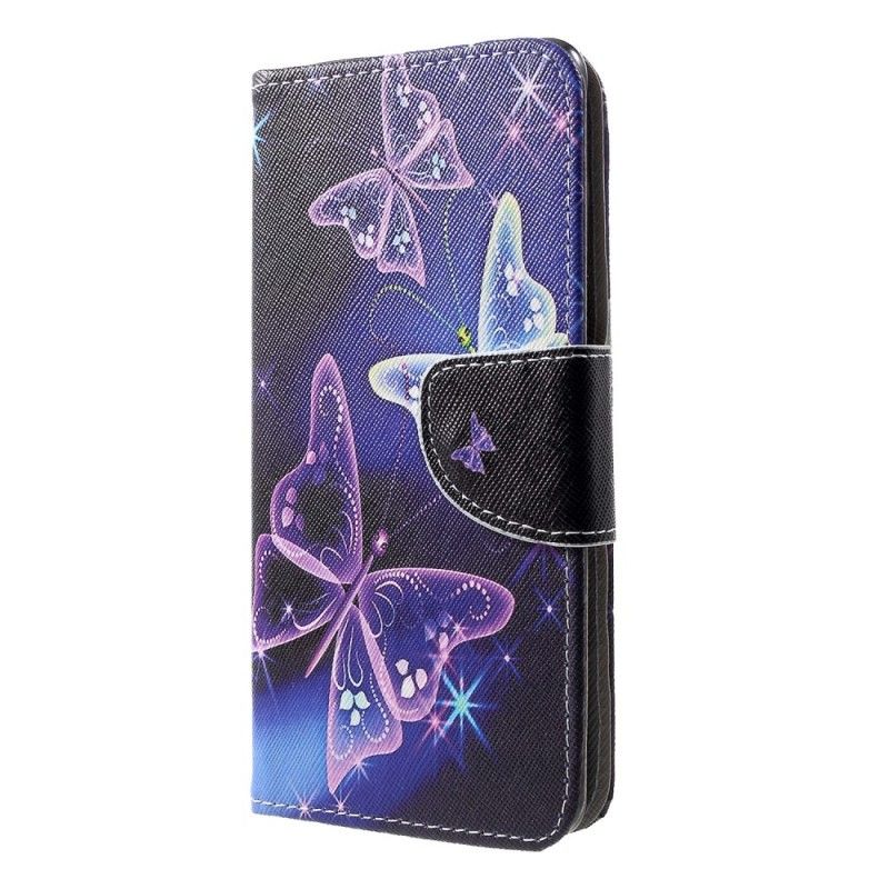 Housse Huawei P30 Papillons Et Fleurs