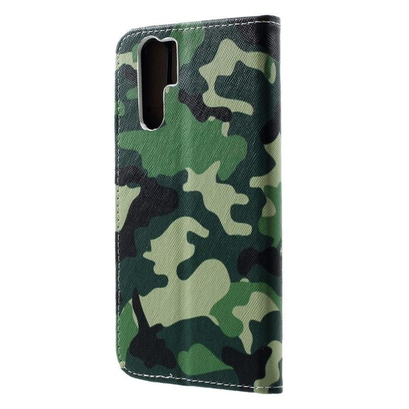 Étui Housse Huawei P30 Pro Camouflage Militaire