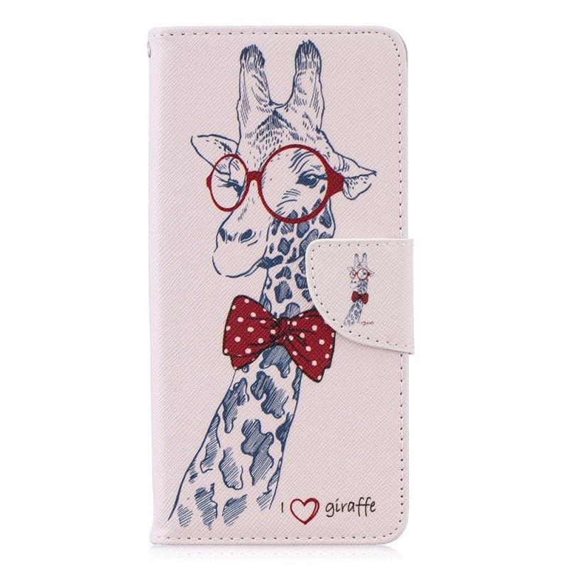 Housse Huawei P30 Pro Girafe Intello