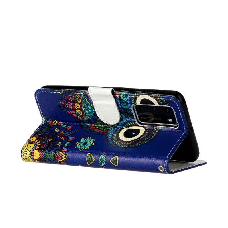 Housse Huawei P40 Hibou En Mandala