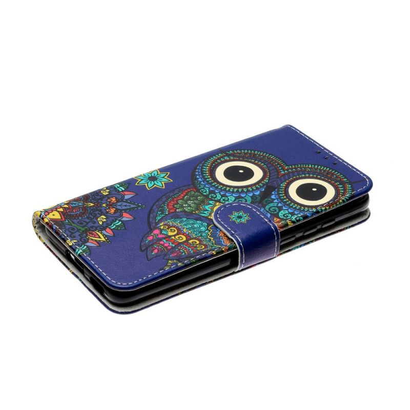 Housse Huawei P40 Hibou En Mandala