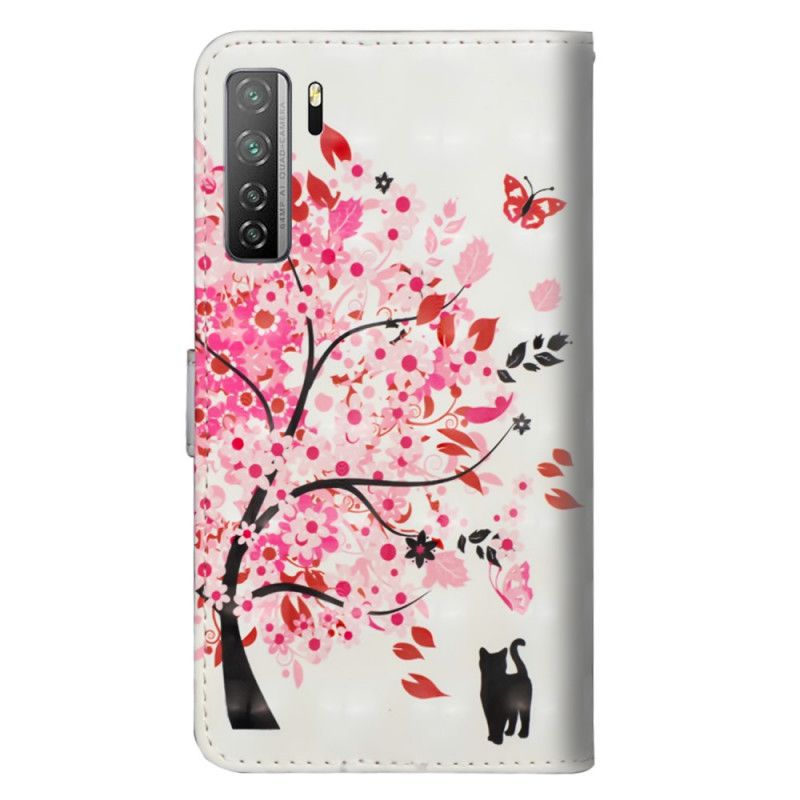 Housse Huawei P40 Lite 5g Arbre Rose