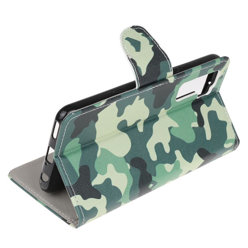 Étui Housse Huawei P40 Lite 5g Camouflage Militaire