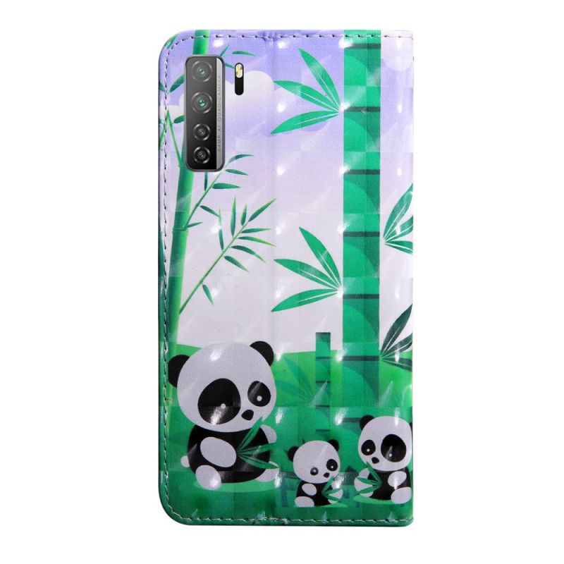 Housse Huawei P40 Lite 5g Famille De Pandas