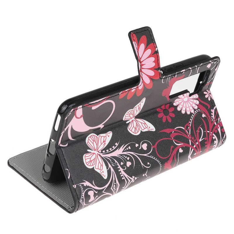 Housse Huawei P40 Lite 5g Papillons Et Fleurs 2