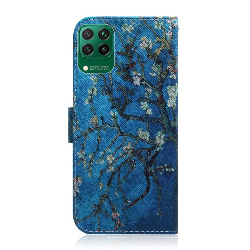 Housse Huawei P40 Lite Branches Fleuries