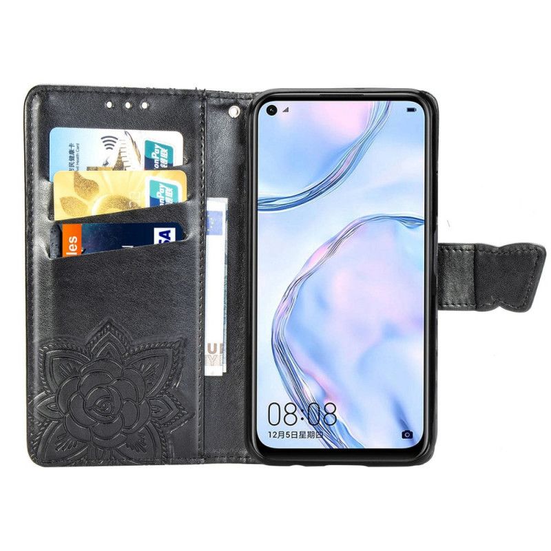 Housse Huawei P40 Lite Demi Papillons