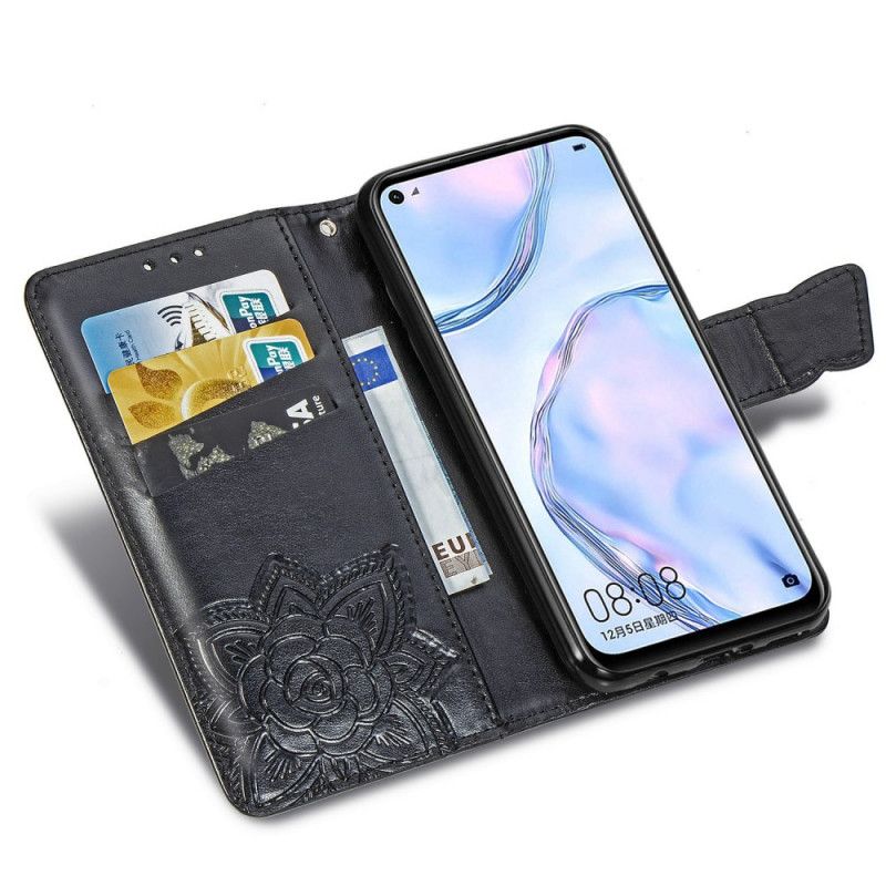 Housse Huawei P40 Lite Demi Papillons