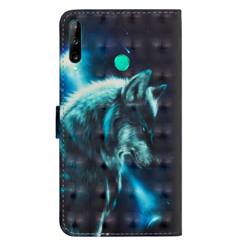 Étui Housse Huawei P40 Lite E Loup Majestueux