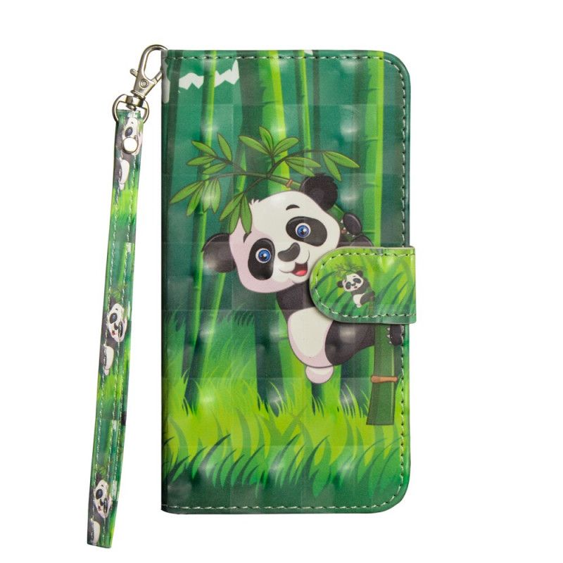 Étui Housse Huawei P40 Lite E Panda Et Bambou