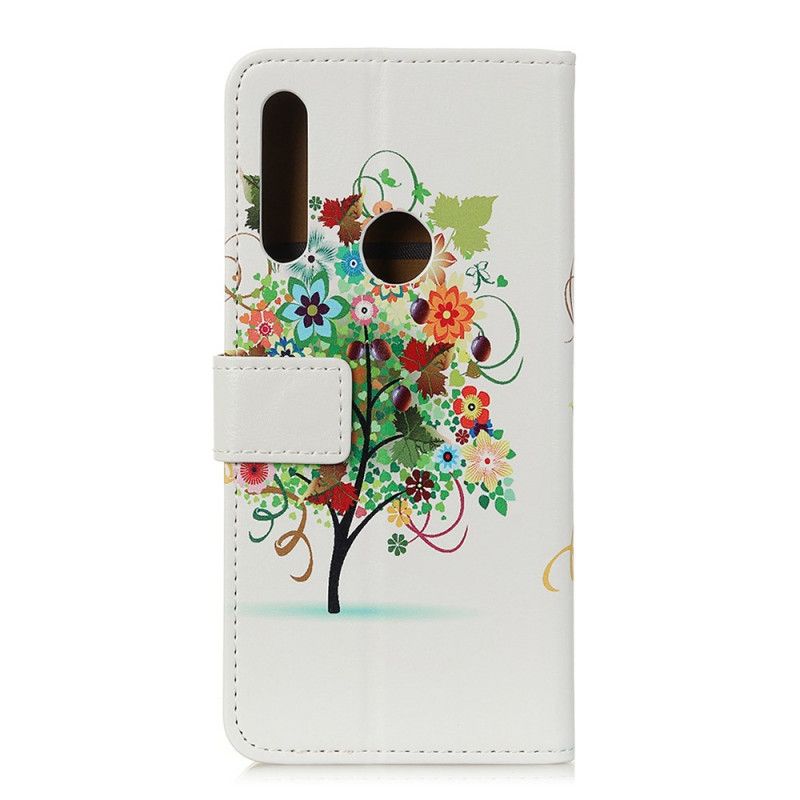 Housse Huawei P40 Lite E / Y7p Arbre Fleuri