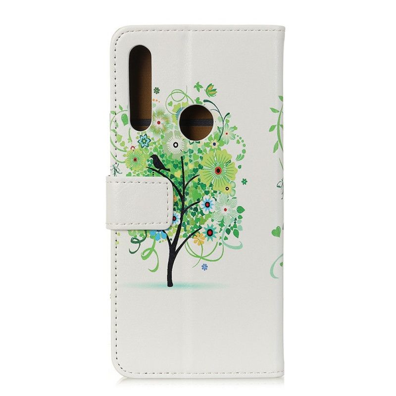 Housse Huawei P40 Lite E / Y7p Arbre Fleuri