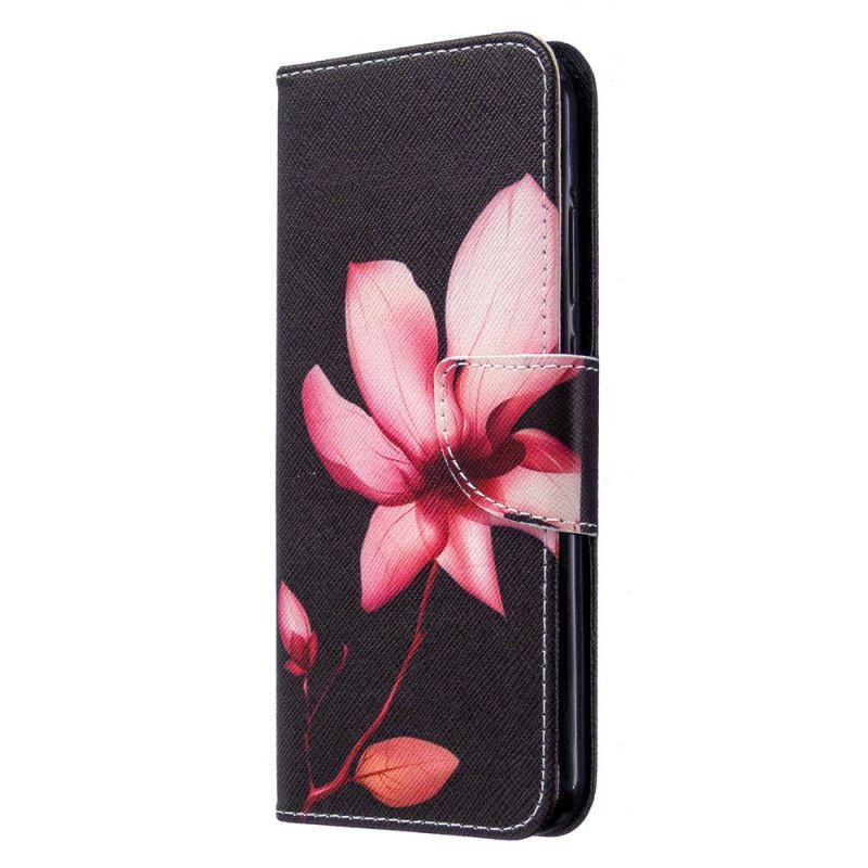 Housse Huawei P40 Lite E / Y7p Fleur Rose