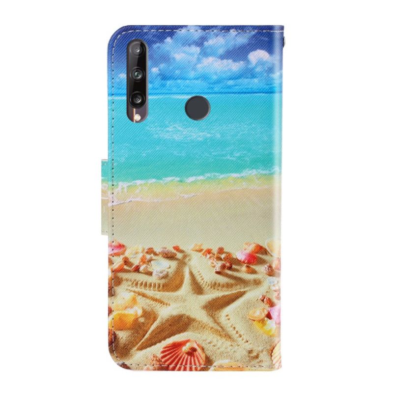 Housse Huawei P40 Lite E / Y7p Plage À Lanière