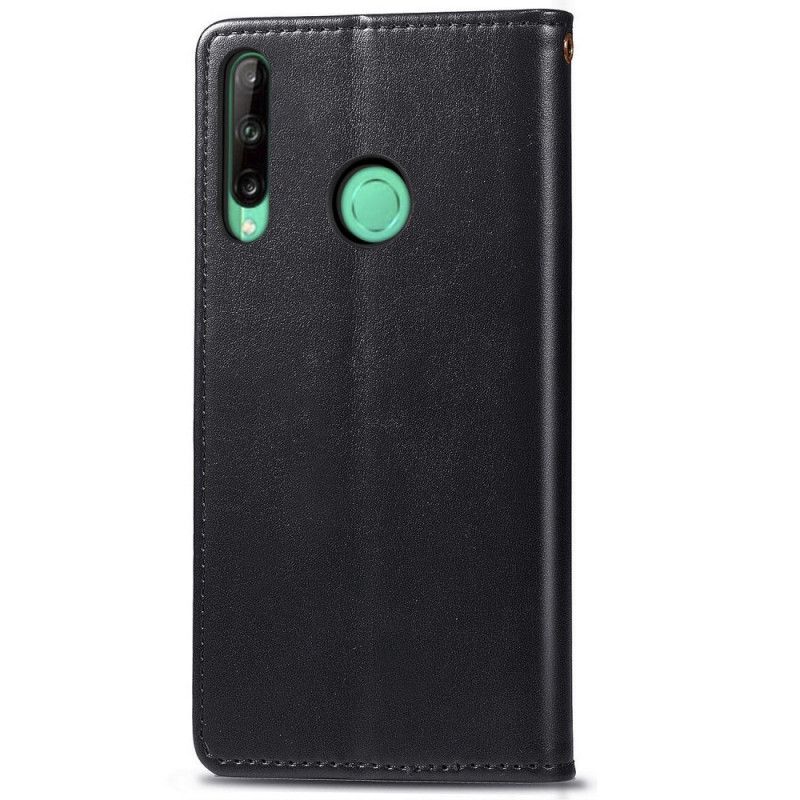 Housse Huawei P40 Lite E / Y7p Simili Cuir Et Fermoir Vintage