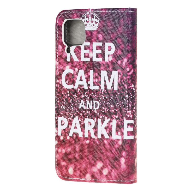 Housse Huawei P40 Lite Keep Calm And Sparkle