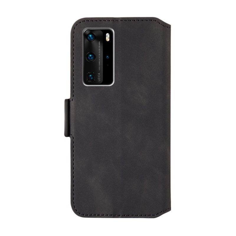 Housse Huawei P40 Pro Bicolore Vertical Line